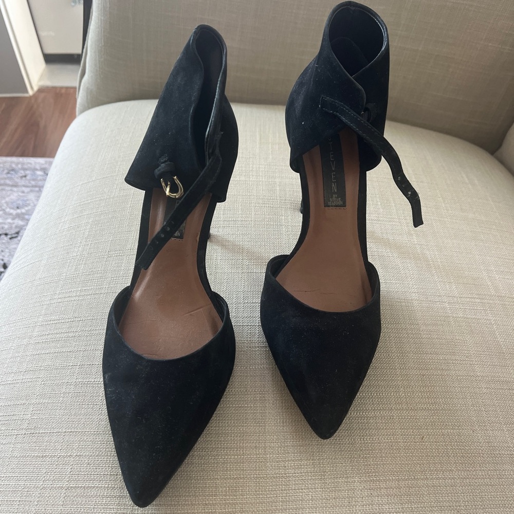 Steve Madden Black Heels